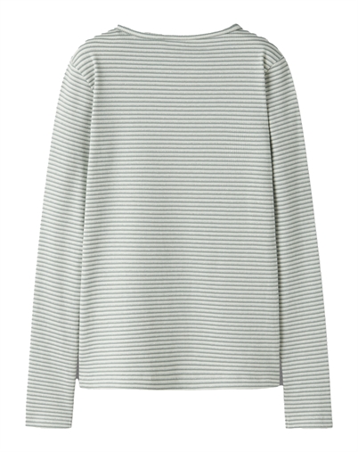 Name it - NKFKommaku Langærmet Trøje - Green Milieu